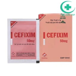 Cefixim 50mg - Thuốc diều trị nhiễm khuẩn hiệu quả