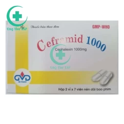 Ceframid 1000 - Thuốc điều trị nhiễm trùng hiệu quả