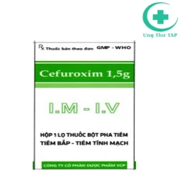Cefuroxim 1,5g VCP - Thuốc trị bệnh nhiễm khuẩn
