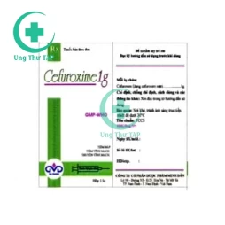 Cefuroxime 1g - Thuốc điều trị nhiễm khuẩn của MDpharco