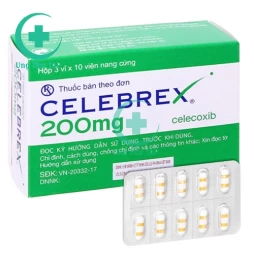 Celebrex 200mg - Thuốc điều trị viêm xương khớp hiệu quả