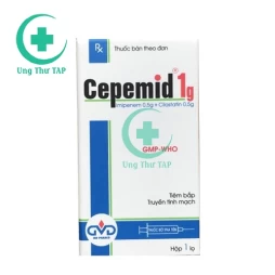 Cepemid 1g MD pharco - Thuốc điều trị nhiễm trùng da và mô mềm