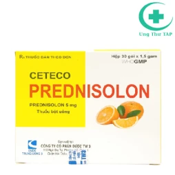 Ceteco Prednisolon TW3 (viên) - Điều trị viêm khớp dạng thấp