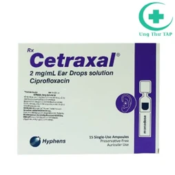Cetraxal - Thuốc điều trị viêm tai cấp tính