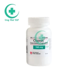 Chemet (Succimer) capsules 100mg Lannett - Điều trị ngộ độc chì