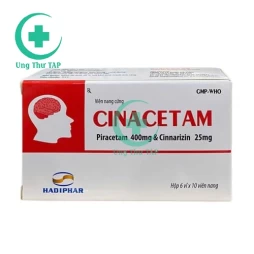 Cinacetam - Thuốc điều trị suy mạch não của Hadiphar