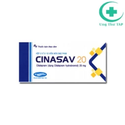 Cinasav 20 - Thuốc điều trị rối loạn lo âu và trầm cảm