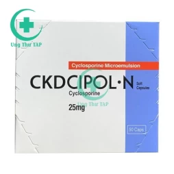 CKDCipol - N 25mg - Thuốc dùng trong ghép tạng của Hàn Quốc