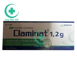 Claminat 1,2g Imexpharm  - Thuốc điều trị nhiễm khuẩn hiệu quả