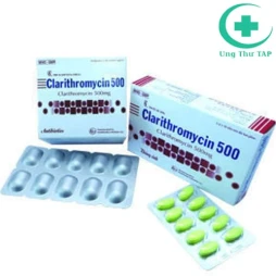 Clarithromycin 500 Khapharco - Thuốc điều trị viêm phổi hiệu quả