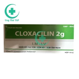 Cloxacilin 2g VCP - Thuốc điều trị nhiễm khuẩn hiệu quả