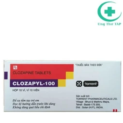 Clozapyl 100 - Thuốc điều trị tâm thần phân liệt thể kháng thuốc