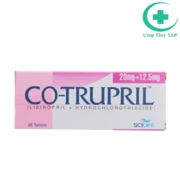 Co-Trupril 20mg/12.5mg Getz Pharma - Thuốc điều trị tăng huyết áp