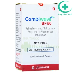 Combiwave SF 50 - Thuốc điều trị hen phế quản, triệu chứng COPD