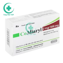 CoMiaryl 2mg/500mg - Thuốc điều trị bệnh đái tháo đường