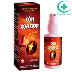 Cồn xoa bóp OPC - chữa các chứng đau nhức của OPC