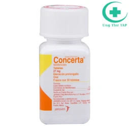 Concerta 27mg - Thuốc điều trị rối loạn tăng động, giảm chú ý