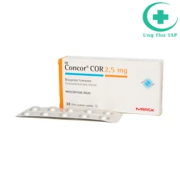 Concor Cor 2,5mg - Thuốc điều trị suy tim mãn tính của Đức