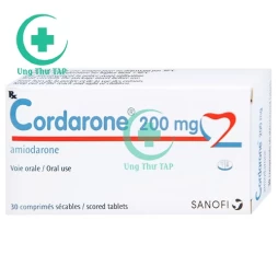 Cordarone 200mg - Thuốc chống loạn nhịp hiệu quả của Pháp