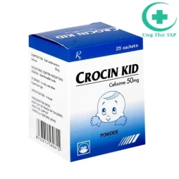 Crocin Kid 50mg Pymepharco - Thuốc điều trị nhiễm khuẩn