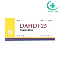 Dafidi 25mg Dong Nam - Thuốc điều trị tâm thần phân liệt