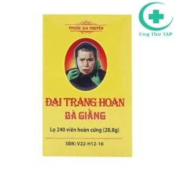 Đại tràng hoàn Bà Giằng - Thuốc điều trị viêm đại tràng cấp và mãn tính