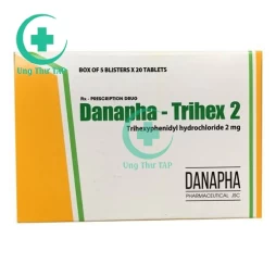 Danapha-Trihex 2 - Thuốc phụ trị các dạng Parkinson hiệu quả