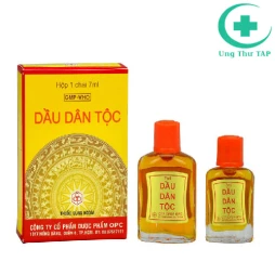 Dầu dân tộc - Thuốc điều trị cảm gió, say tàu xe, đau bụng