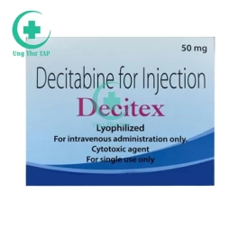 Decitex 50mg - Thuốc điều trị ung thư hiệu quả của Sun Pharma