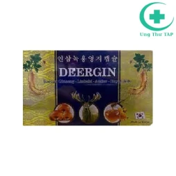 Deergin - Sản phẩm hỗ trợ tăng sức đề kháng của Hàn Quốc 