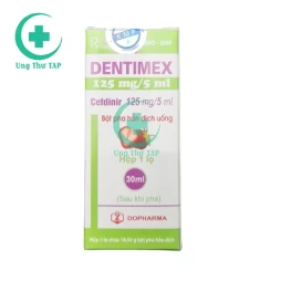 Dentimex 125mg/5ml - Thuốc điều trị nhiễm khuẩn của Dược phẩm TW2