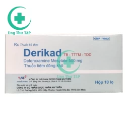 Derikad - Thuốc giải độc do ngộ độc sắt nhôm hiệu quả