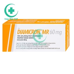 Diamicron MR tab 60mg - Thuốc giảm mức đường huyết hiệu quả