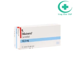 Dilatrend 25mg Roche - Thuốc điều trị tăng huyết áp của Roche