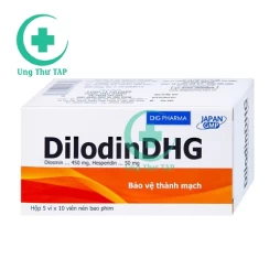 DilodinDHG - Thuốc hỗ trợ điều trị cơn trĩ cấp, mạn tính