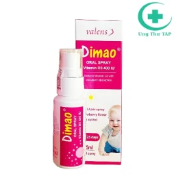 Dimao Vitamin D3 400IU - Hỗ trợ phát triển chiều cao cho trẻ