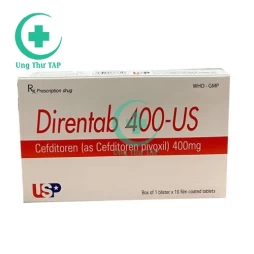 Direntab 400 - US - Điều trị các trường hợp viêm, nhiễm khuẩn