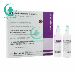 Dobutamine-hameln 12,5mg/ml Hameln - Thuốc trị thiểu năng cơ tim