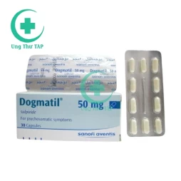 Dogmatil 50mg Sanofi - Thuốc giúp an dịu thần kinh của Pháp