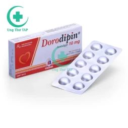 Dorodipin 10mg - Thuốc kiểm soát huyết áp cao vô căn