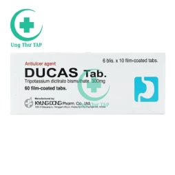 Ducas Tab 300mg Kyongbo Pharma - Điều trị loét dạ dày tá tràng