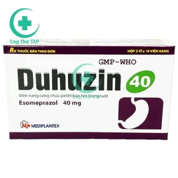 Duhuzin 40mg Mediplantex  - Thuốc điều trị viêm loét dạ dày