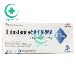 Dutasteride-5A FARMA 0,5mg - Thuốc điều trị phì đại tuyến tiền liệt