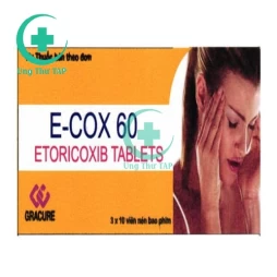 E-cox 60 Gracure - Thuốc giảm viêm đau xương khớp hiệu quả