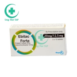 Ebitac Forte - Thuốc điều trị tăng huyết áp của Ukraine