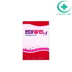 Ediwel 75mg Hataphar - Dự phòng và điều trị xơ vữa động mạch