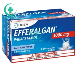 Efferalgan 1000mg - Thuốc giảm đau hạ sốt hiệu quả