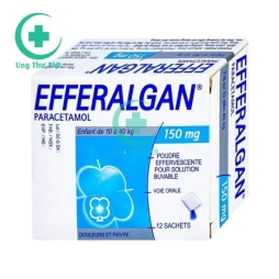 Efferalgan 150mg (bột) Upsa Sas - Thuốc giảm đau hạ sốt cho trẻ