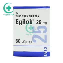 Egilok 25mg - Thuốc điều trị tăng huyết áp của Hungary