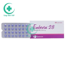 Embevin 28 Recalcine - Thuốc tránh thai hiệu quả của Chile
